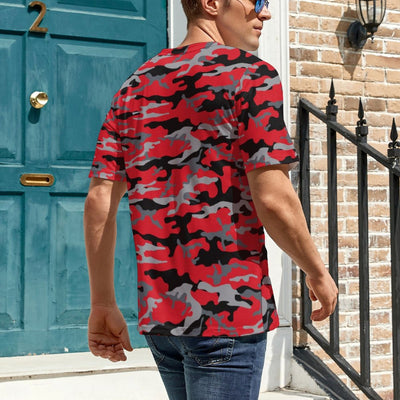 Red Camouflage T-Shirt