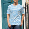 Light Blue Camouflage Men's T-Shirt