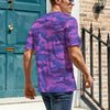 fluorescent Pink Purple Camouflage T-Shirt