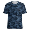 Dark Blue Navy Camouflage T-Shirt