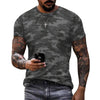 Dark Gray Camouflage T-Shirt