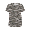 Woodland Camouflage Women's T-Shirt