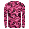 Pink Camouflage Long Sleeve Shirt