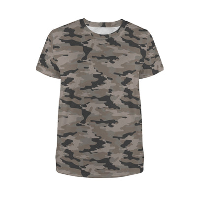 Woodland Camouflage Women's T-Shirt