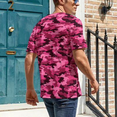 Pink Camouflage T-Shirt