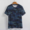Dark Blue Navy Camouflage T-Shirt