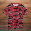 Red Camouflage T-Shirt