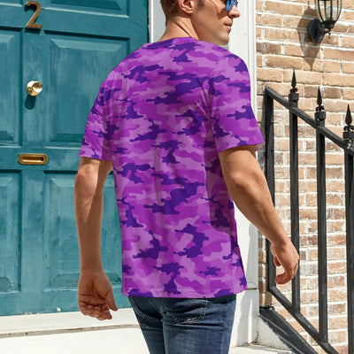 Purple Camouflage T-Shirt