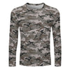 Woodland Camouflage Long Sleeve Shirt