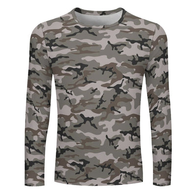 Woodland Camouflage Long Sleeve Shirt