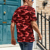 Dark Red Camouflage T-Shirt
