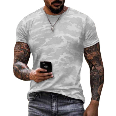 Light Gray Camouflage T-Shirt