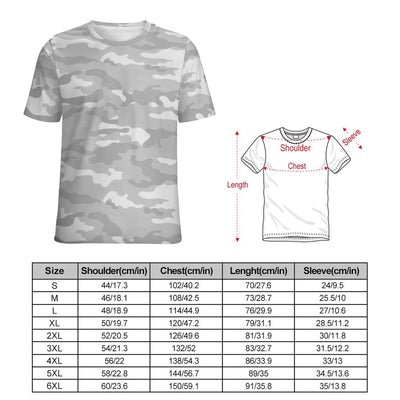 Light Gray Camouflage T-Shirt