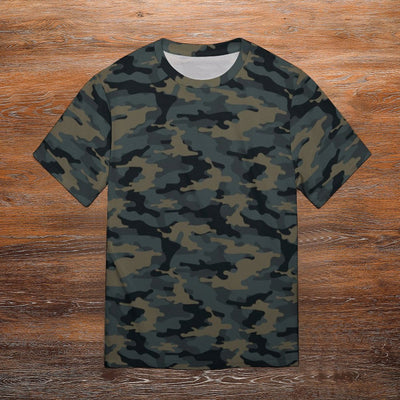 Dark Woodland Camouflage T-Shirt