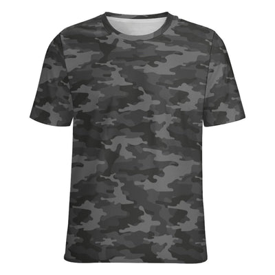 Dark Gray Camouflage T-Shirt
