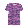 Purple Camouflage Women's T-Shirt