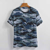 Blue Navy Camouflage T-Shirt