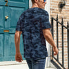 Dark Blue Navy Camouflage T-Shirt