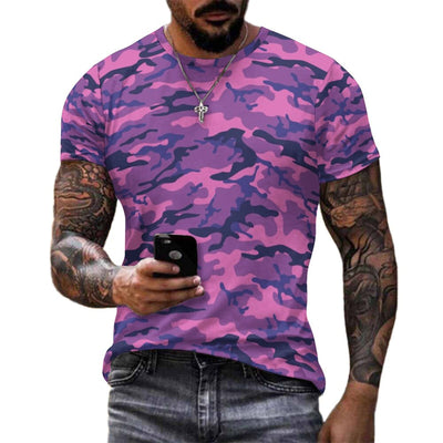 Purple Camouflage T-Shirt