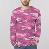 Pink Camouflage Long Sleeve Shirt