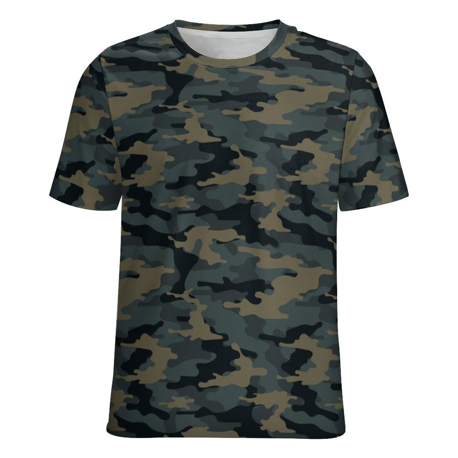 Dark Woodland Camouflage T-Shirt
