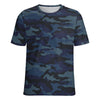 Dark Blue Navy Camouflage T-Shirt