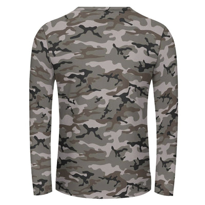 Woodland Camouflage Long Sleeve Shirt