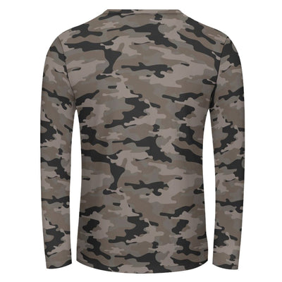 Woodland Camouflage Long Sleeve Shirt