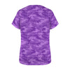 fluorescent Purple Camouflage Women's T-Shirt