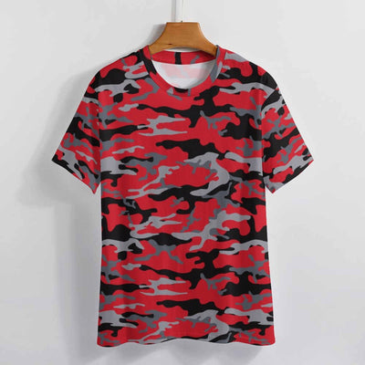Red Camouflage T-Shirt