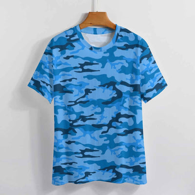 Blue Camouflage T-Shirt