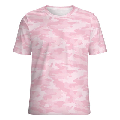 Light Pink Camouflage T-Shirt