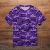 fluorescent Purple Camouflage T-Shirt