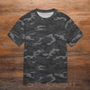 Dark Gray Camouflage T-Shirt