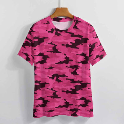 fluorescent Pink Camouflage T-Shirt