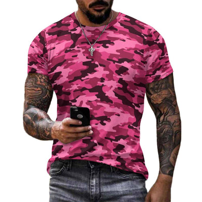 Pink Camouflage T-Shirt