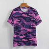 fluorescent Pink Purple Camouflage T-Shirt