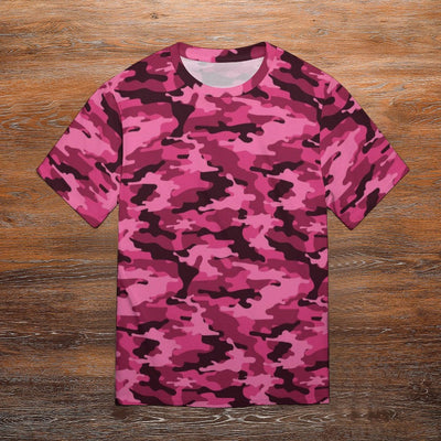 Pink Camouflage T-Shirt