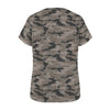 Woodland Camouflage Women's T-Shirt