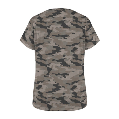Woodland Camouflage Women's T-Shirt