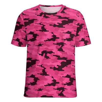 fluorescent Pink Camouflage T-Shirt