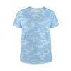 Light Blue Camouflage Women's T-Shirt