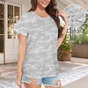 Light Gray Camouflage Women's T-Shirt