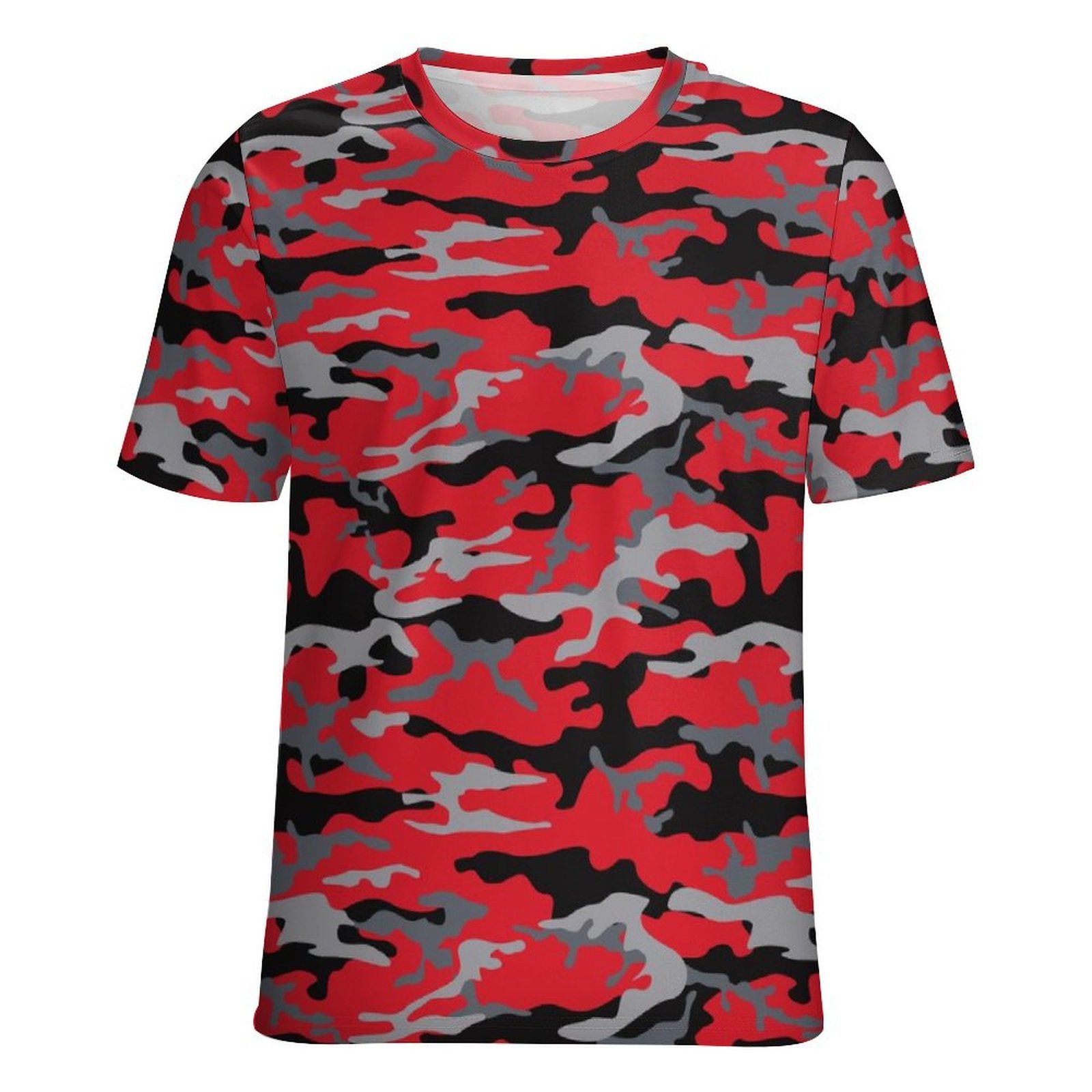 Red Camouflage T-Shirt