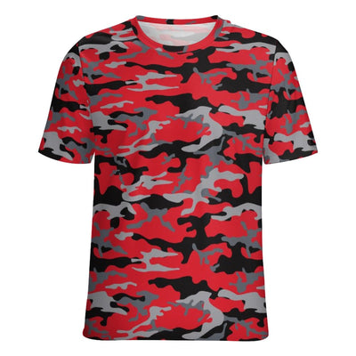 Red Camouflage T-Shirt