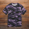 Dark Blue Navy Camouflage T-Shirt