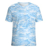 Light Blue Camouflage Men's T-Shirt