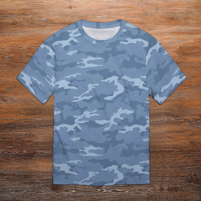 Light Blue Camouflage T-Shirt