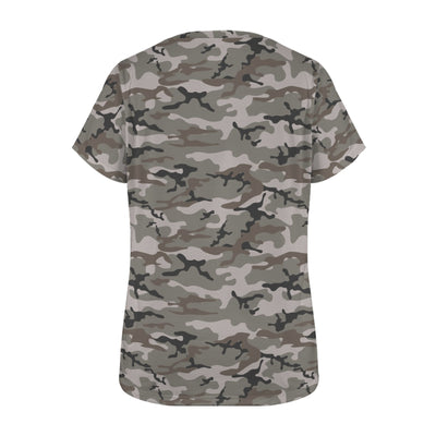 Woodland Camouflage Women's T-Shirt