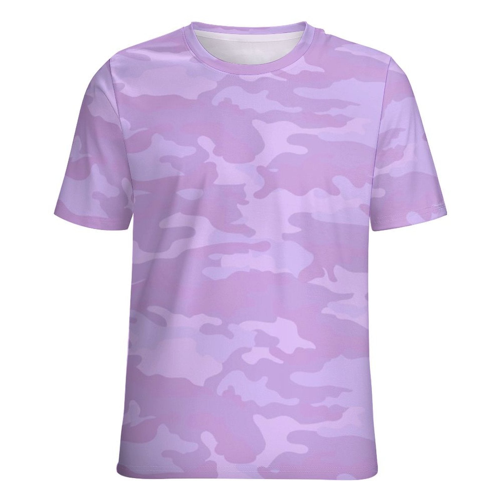 Light Purple Camouflage T-Shirt